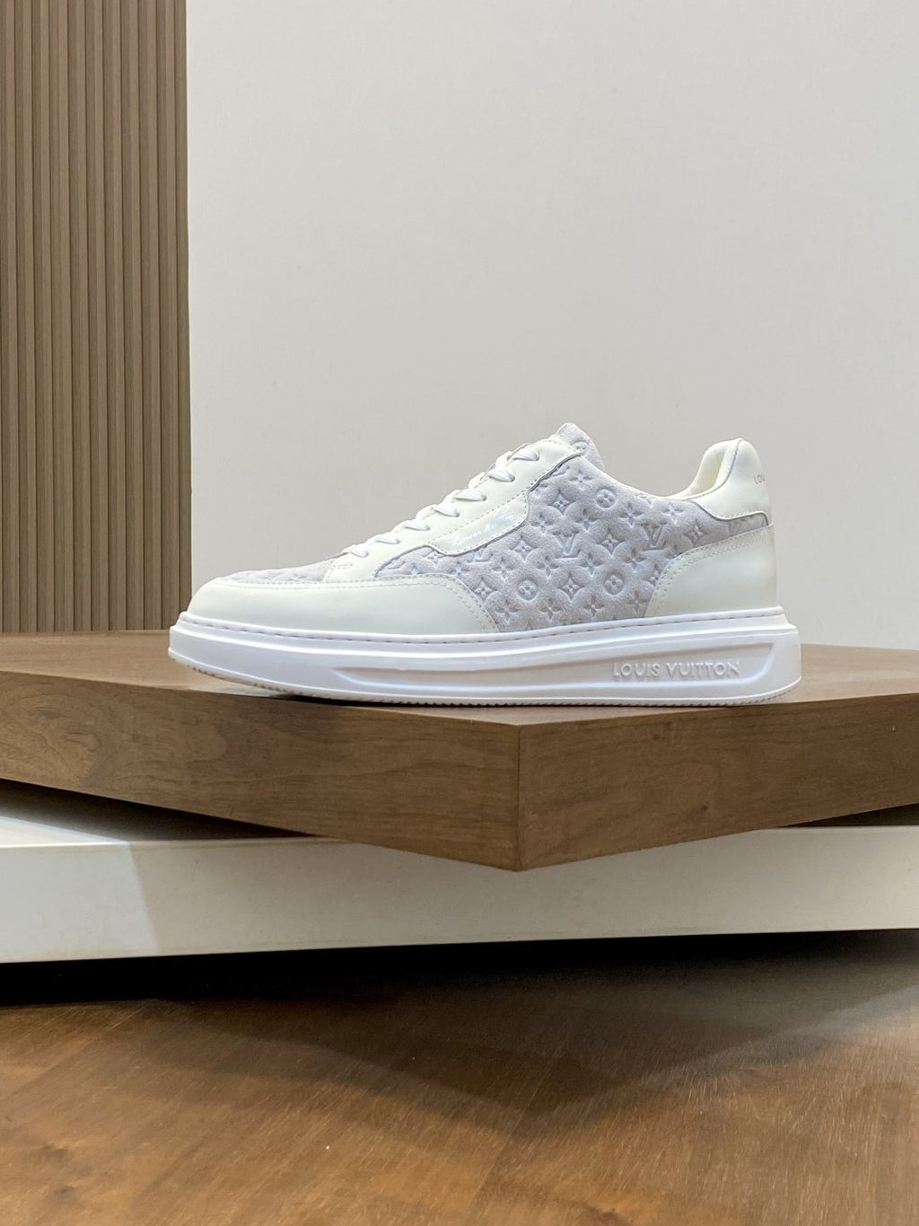 Louis Vuitton Monogram Low-Top Sneakers — side